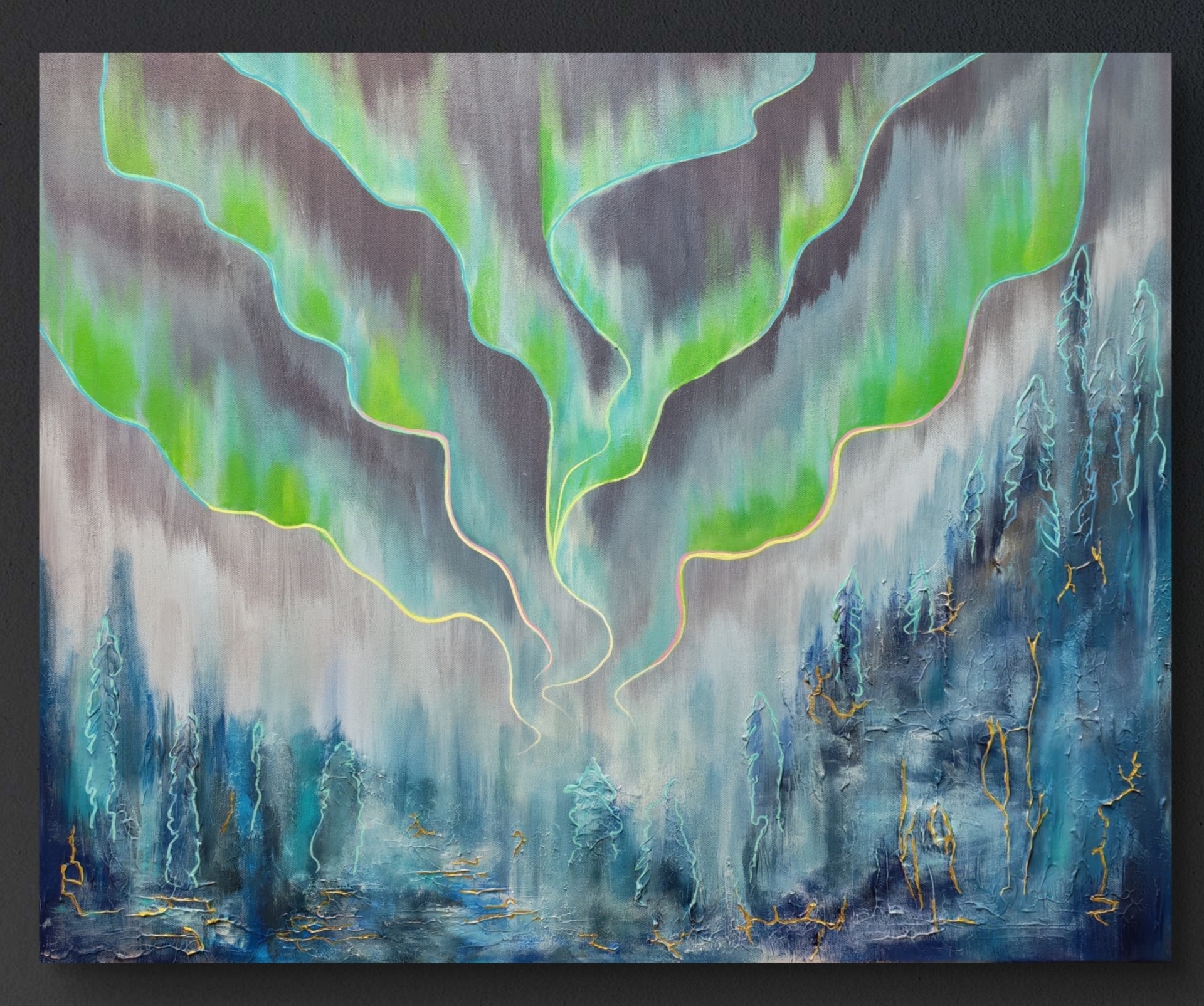 "Bound by colors "2026 akryylimaalaus 